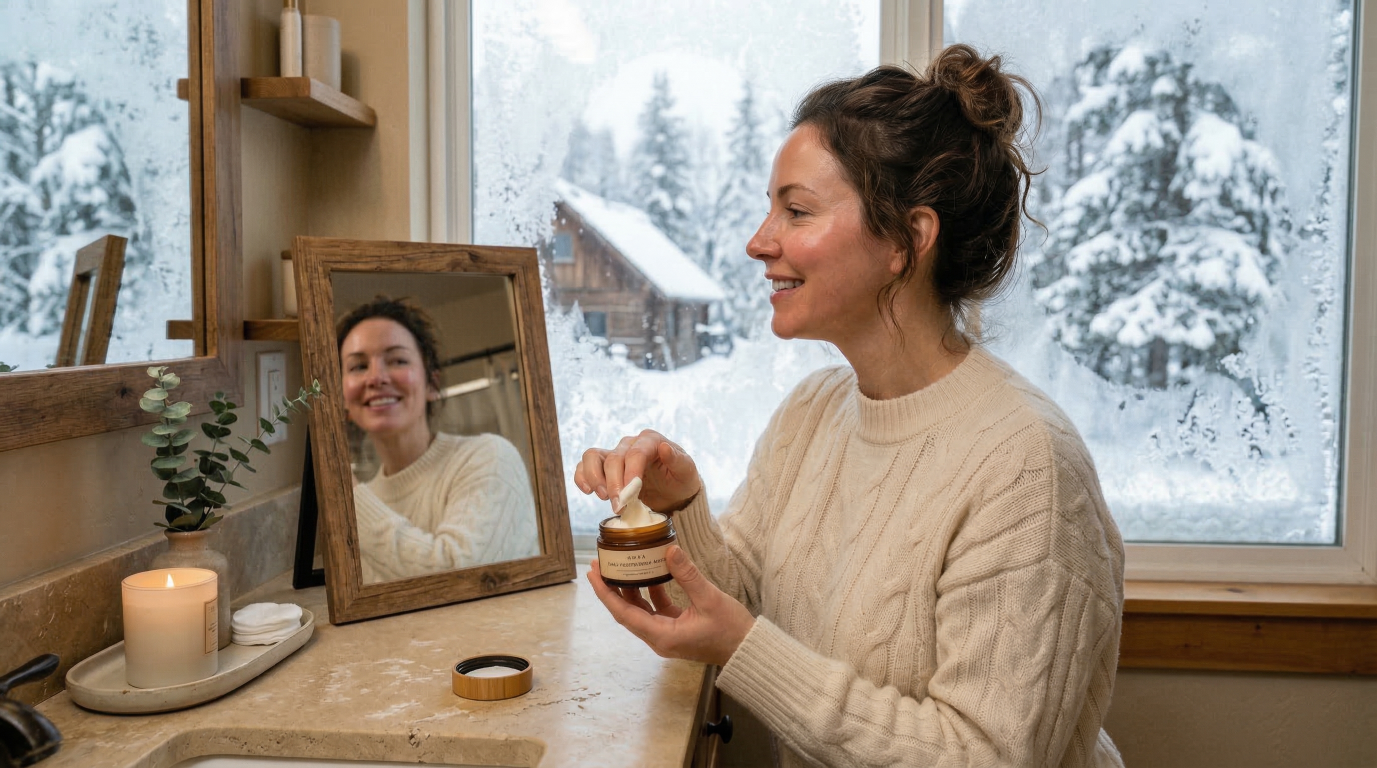 Trockene Haut im Winter — Soforthilfe