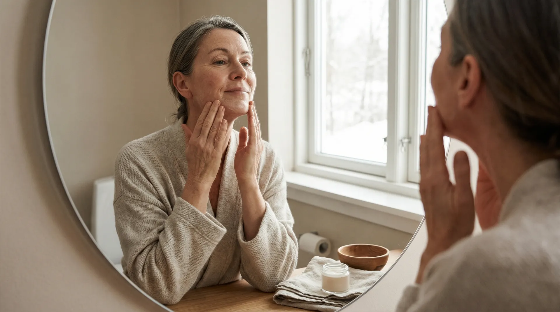 Winter Dullness: Warum die Haut ab 50 fahl wirkt – und wie sanfte Peelings wieder Frische bringen