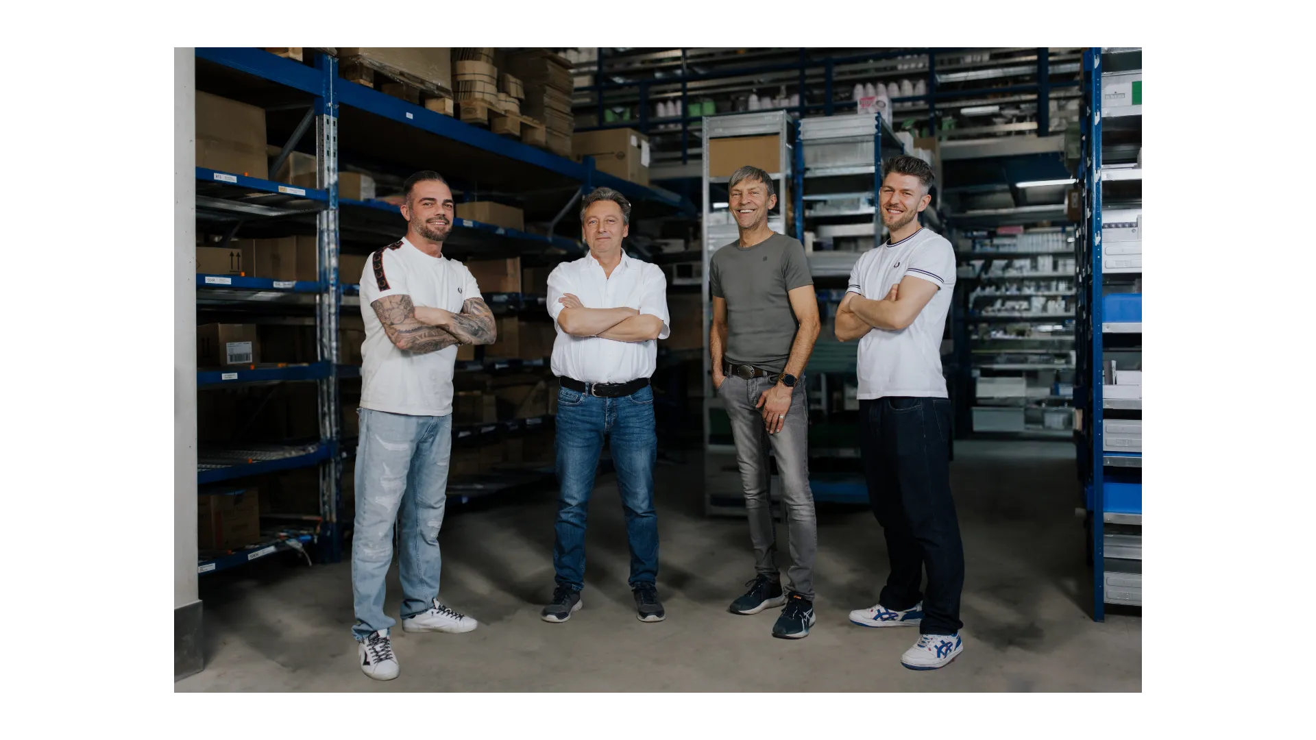 Das Moravan Lagerteam in München